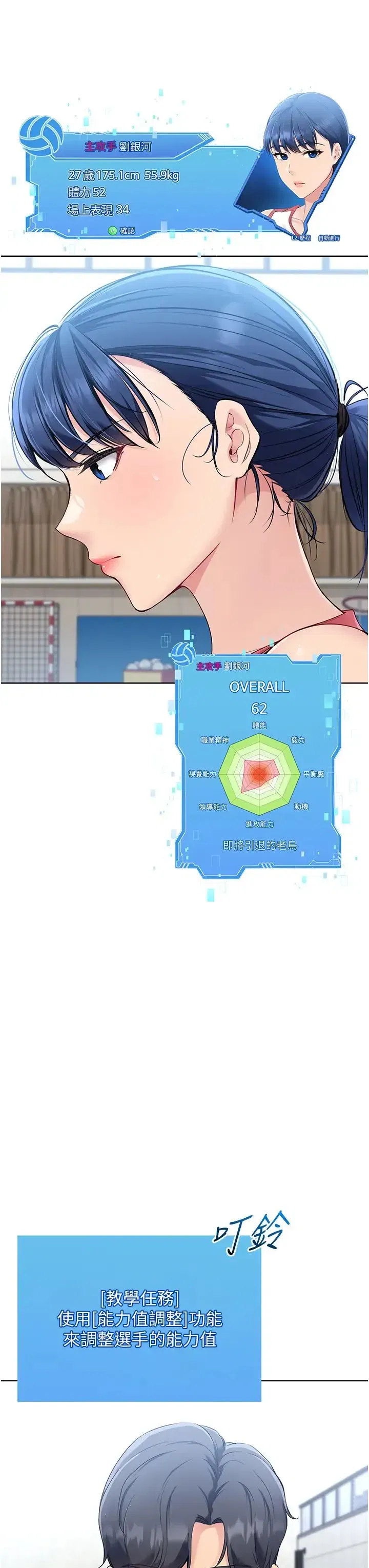 第1話-尖酸刻薄的過氣女排球員